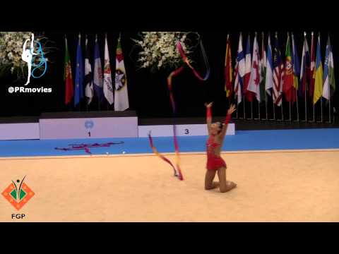 Tânia Lapas Domingues - POR - Fita (Ribbon) - Qualification - WC of Lisbon 2013 OC