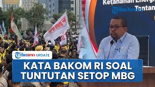 Respons Kepala Bakom RI soal Tuntutan Penghentian MBG oleh Mahasiswa: Akan Dievaluasi