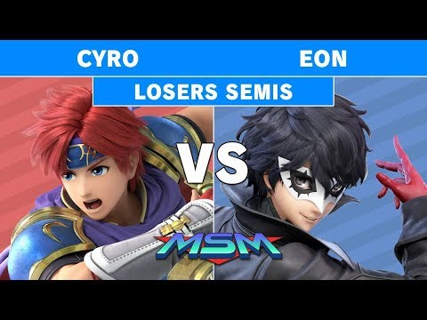 MSM 207 - Mazer | Cyro (Roy, Falco) Vs FS | Eon (Joker, Fox) Losers Semis - Smash Ultimate