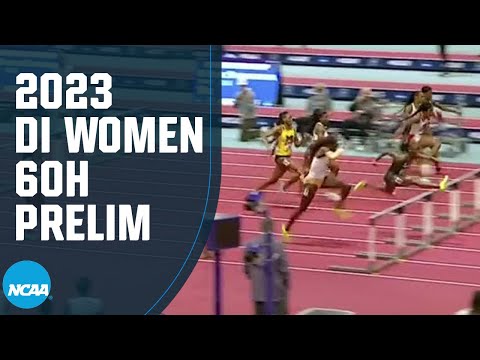 Ackera Nugent breaks 60m hurdles collegiate record - 2023 NCAA indoor track and field championships