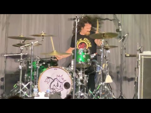 Black Stone Cherry John Fred Young drum solo Live 3-12-22 Manchester Music Hall Lexington KY 60fps