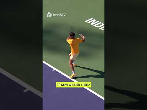 ENORMOUS Carlos Alcaraz Forehands 🚀
