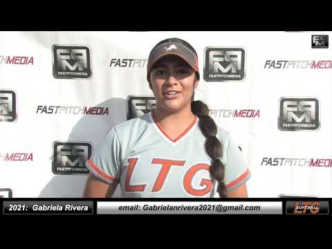 2021 Gabriela Rivera Committed Cal State Eastbay Athletic Shortstop Softball Skills Video - LTG