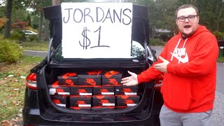 Selling Jordan 1's For Only $1