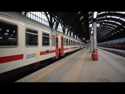 E444R.019 + Carrozze livrea IC Sun - Milano C.le - 04/05/2017