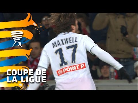 But MAXWELL (27') / LOSC Lille - Paris Saint-Germain (0-1) -  (1/2 finale) (LOSC - PSG) / 2014-15
