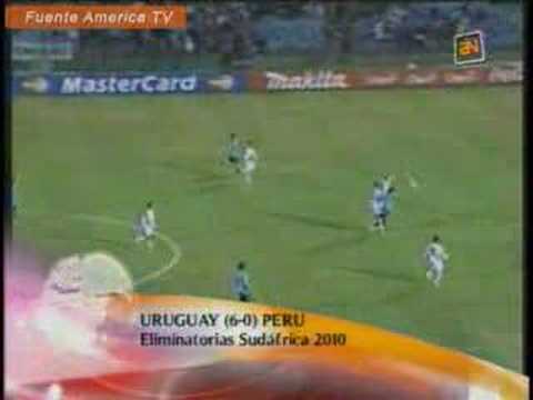 Uruguay 6 - Peru 0 - Resumen Eliminatorias sudafrica 2010