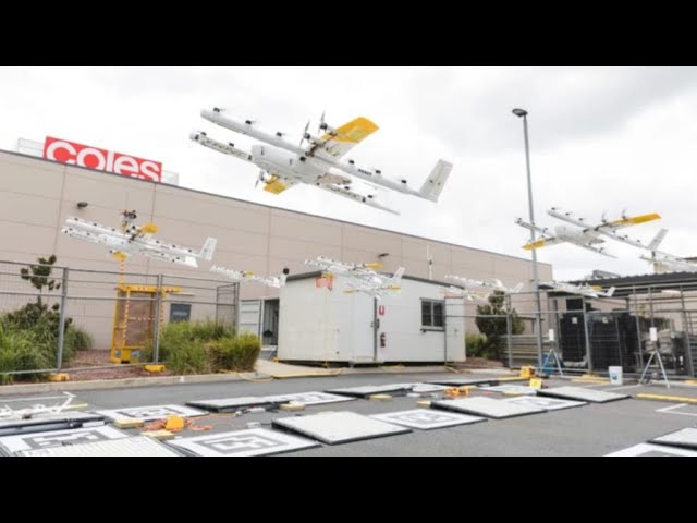 Coles lanza el primer servicio de entrega con drones