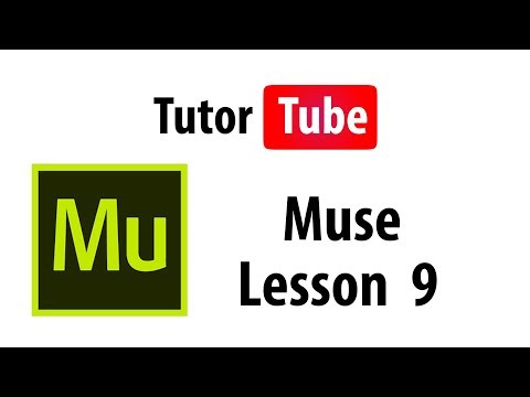 Muse Tutorial Lesson 1 Muse Interface and Type of Website Choices