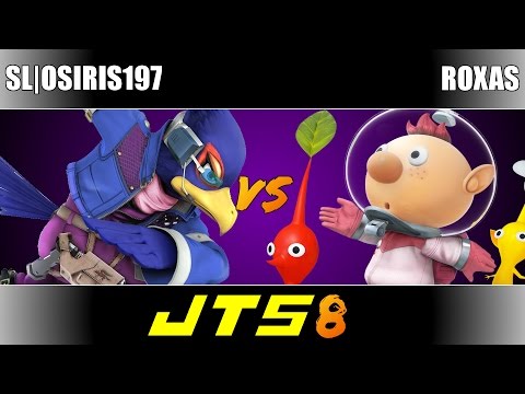 JTS8 SL|Osiris197 (Falco) vs Roxas (Olimar) Round 1 Winners