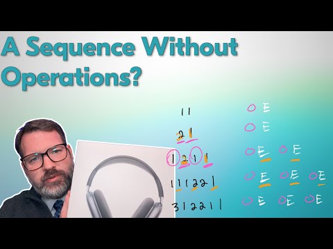 The Look-and-Say Sequence and Why It Only Ever Uses 1, 2, or 3 // Math Minute [#44] [NUMBER THEORY]