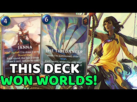 Janna Nilah Wins WORLDS! | Legends of Runeterra