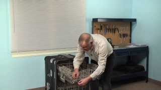 Dishwasher Repair: Replacing the Tine Row (Whirlpool Part # 9744566)