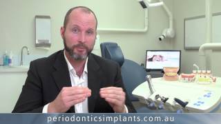 How can the bone be &quot;grown back&quot; for a dental implant?