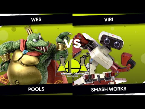 Smash Works - Wes (King K Rool) vs Viri (ROB) - Pools