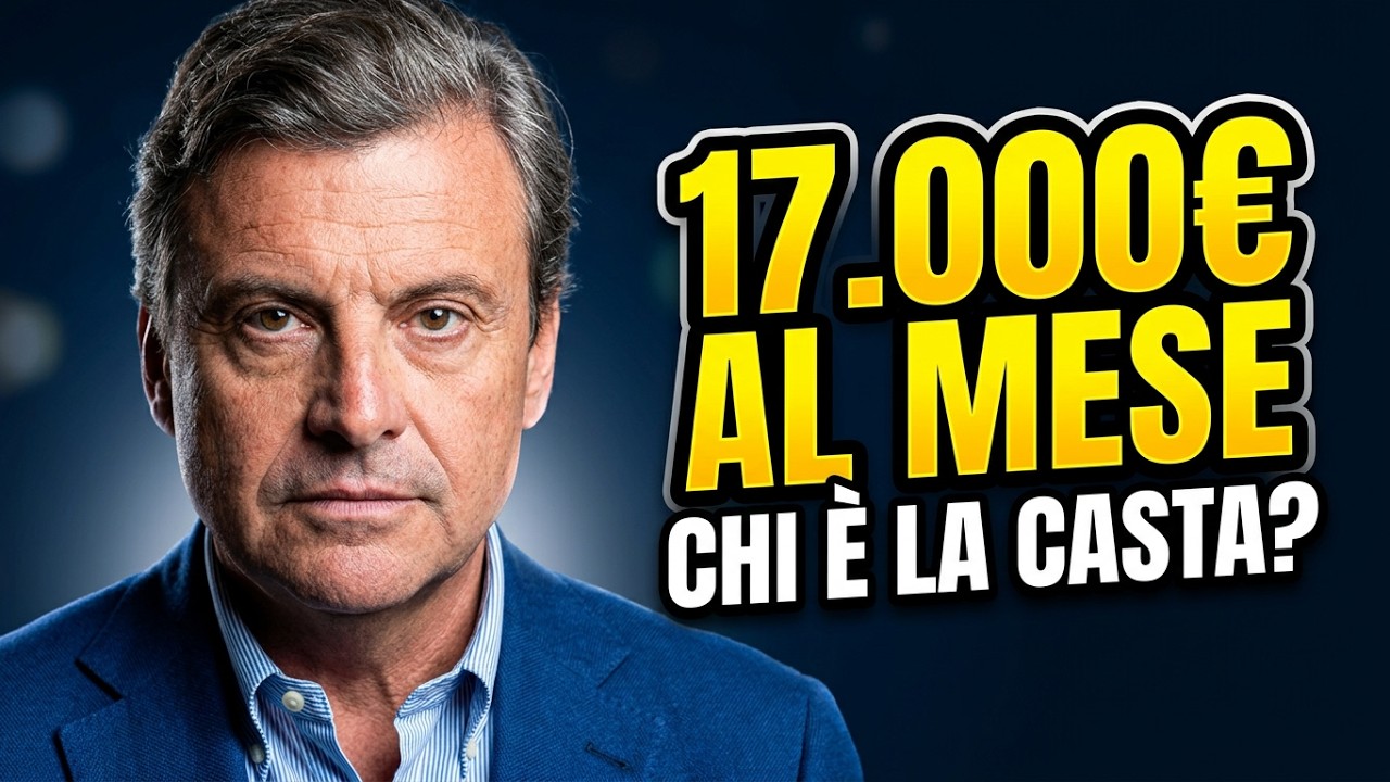 CALENDA: "VANNACCI PRENDE 17 MILA € AL MESE E DICE CHE È CONTRO LA CASTA? SEI LA SUPERCASTA"
