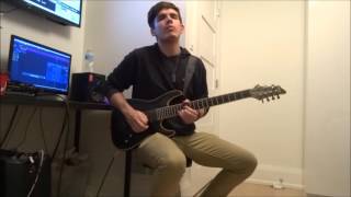 AFTER THE BURIAL | Collapse | GUITAR COVER FULL HD (NEW SONG 2016)