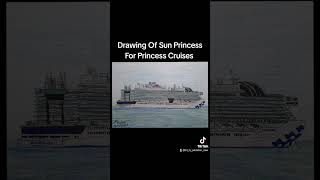 Drawing Of #sunprincess For @princesscruises