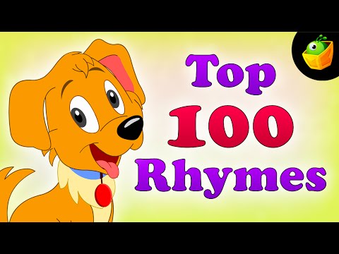 Top 100 Hit Songs - English Nursery Rhymes - Collection Of Animated Rhymes For Kids