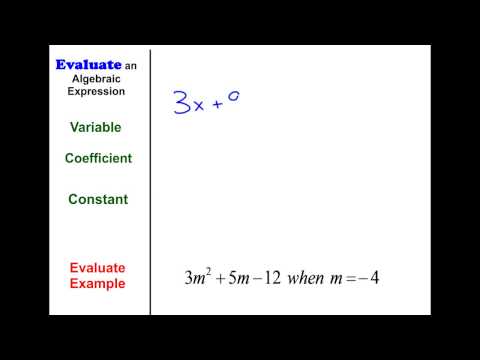 Algebra II Section 1.2 Evaluate and Simplify Expressions (Mohr)