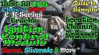 How To Replace a Ignition Control Module 1996-99 Chevy GMC C-K Trucks & SUV's