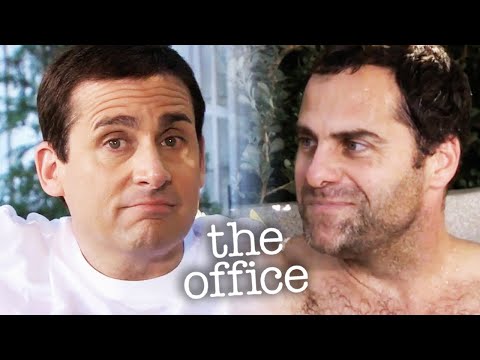 Two Bros Chillin in a Hot Tub - The Office US