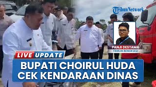 Bupati Choirul Cek Langsung Fisik dan Administrasi Kendaraan Dinas di Pemkab Mukomuko Bengkulu
