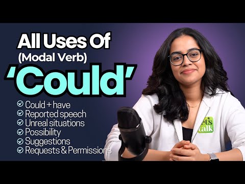Master All Uses Of The Modal Verb 'COULD' | English Grammar Lesson | Learn English With Ananya