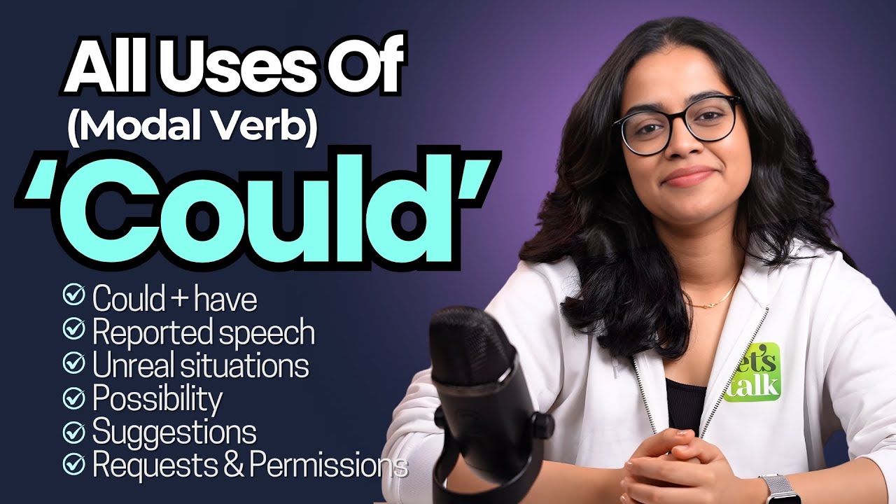 Master All Uses Of The Modal Verb 'COULD' | English Grammar Lesson | Learn English With Ananya