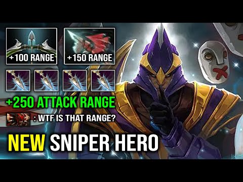 NEW 2023 SNIPER HERO +250 Attack Range Silencer 100% Deleted Offlane Pure Glaives Dota 2