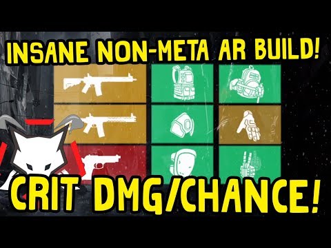 INSANE AR CRIT DAMAGE/CHANCE ALPHA BRIDGE BUILD! - The Division 1.8.2 Build Video