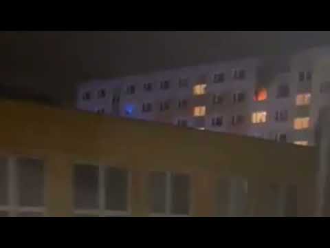 Požiar bytu na žilinskom sídlisku Solinky 30.1.2022