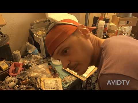 BONDOING THE FIBERGLASS COWL FOR THE 1982 HONDA CB 650 CAFE RACER #AVIDTV