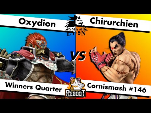Cornismash #146 | WQ | Oxydion (Ganondorf) vs Chirurchien (Kazuya)