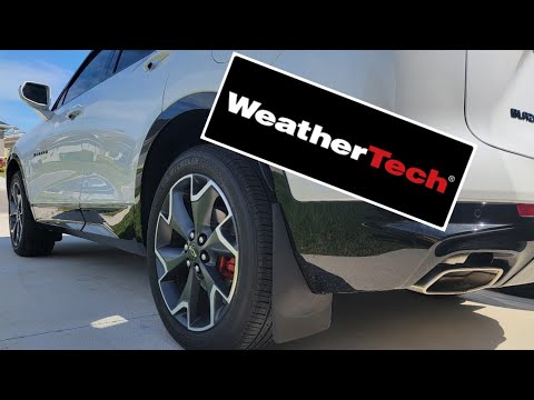 2019-2024 Chevy Blazer Mud Flap Install (Weather Tech)