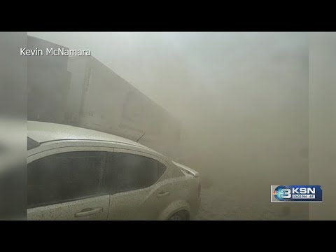 8 dead after 71-vehicle pileup during dust storm in Kansas