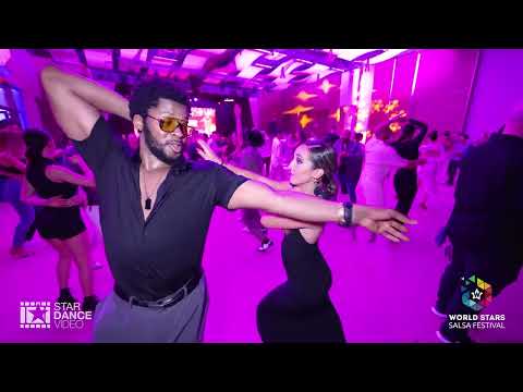 Terry SalsAlianza & Denisse A Cambria - social dancing @ World Stars Salsa Festival 2024