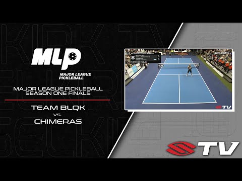 Major League Pickleball Championship Match Recap - Team BLQK vs. Chimeras
