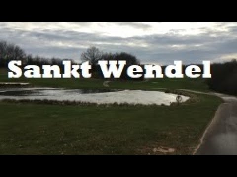 Our Evening Walk in Sankt Wendel / walking at the golf course (Wendelinus-Golfpark) in St. Wendel