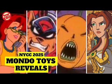 2025 NYCC MONDO TOYS REVEALS - THE REAL GHOSTBUSTERS - SWAK KATS & MORE!