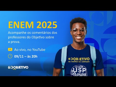 Comentário da 1ª prova do Enem 2025 – Ao vivo