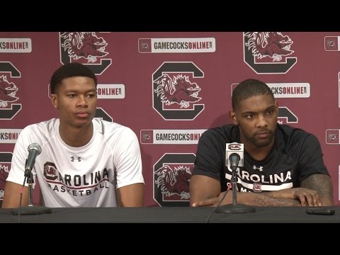 PJ Dozier and Sindarius Thornwell Press Conference - 2/1/16