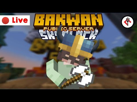 Dwarf Transformation?! 😼 Minecraft Bakwan Skyblock [LIVE]