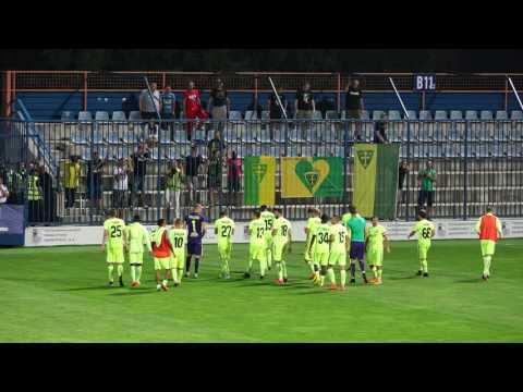 MFK Zemplín Michalovce 0:2 MŠK Žilina (0:1) 8.kolo Fortuna ligy 2016/17