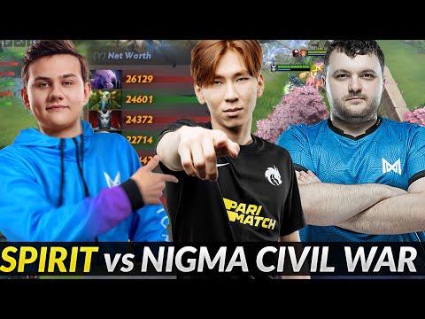 TORONTOTOKYO iLTW vs Mind_Control - Team SPIRIT vs NIGMA Civil war