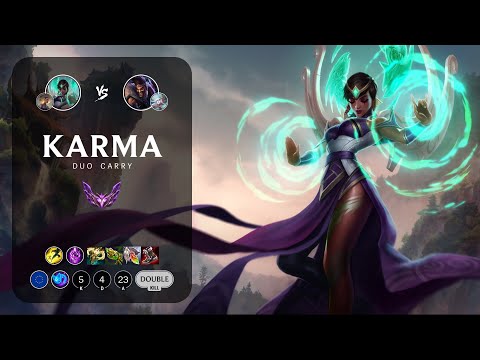 Karma Bot vs Draven - EUW Master Patch 12.23