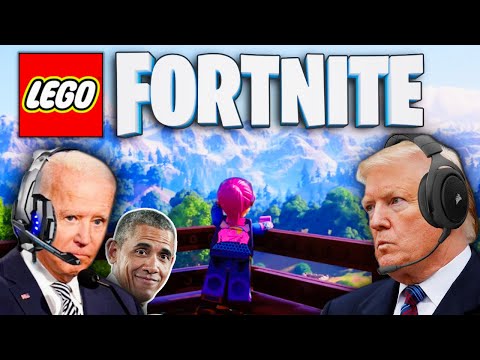 LEGO Fortnite New Update - Presidents Play Game!