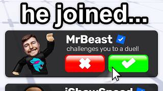 I Invited 100 Celebrities to Play Roblox Rivals!