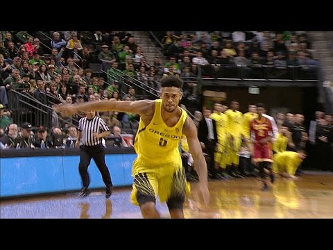Highlights: Oregon men's basketball topples unbeaten USC in top-25 matchup