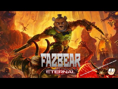 FAZBEAR ENTERNAL | the ULTIMATE fnaf 1 song MASHUP | fnaf 1 × doom eternal!